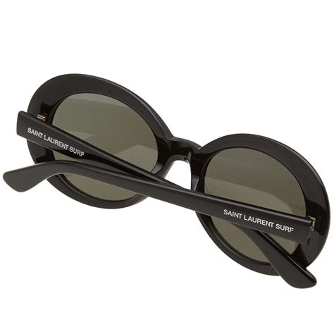 ysl new wave 98 california sunglasses|Saint Laurent Black Oval Sunglasses SL 98 CALIFORNIA 002 54 .